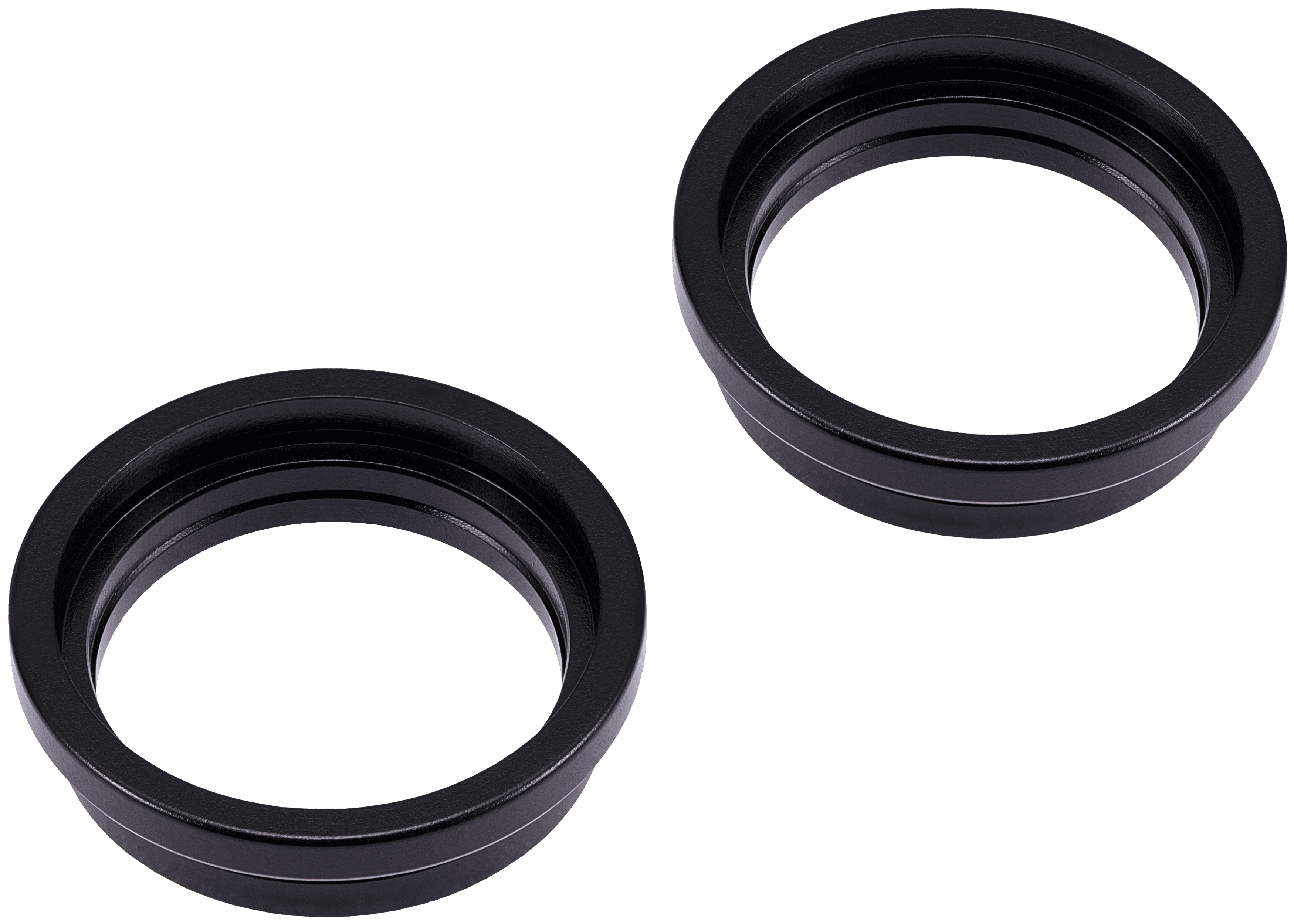 Back Camera Bezel Ring Only Compatible For iPhone 15 / 15 Plus (Black) (2 Piece Set)