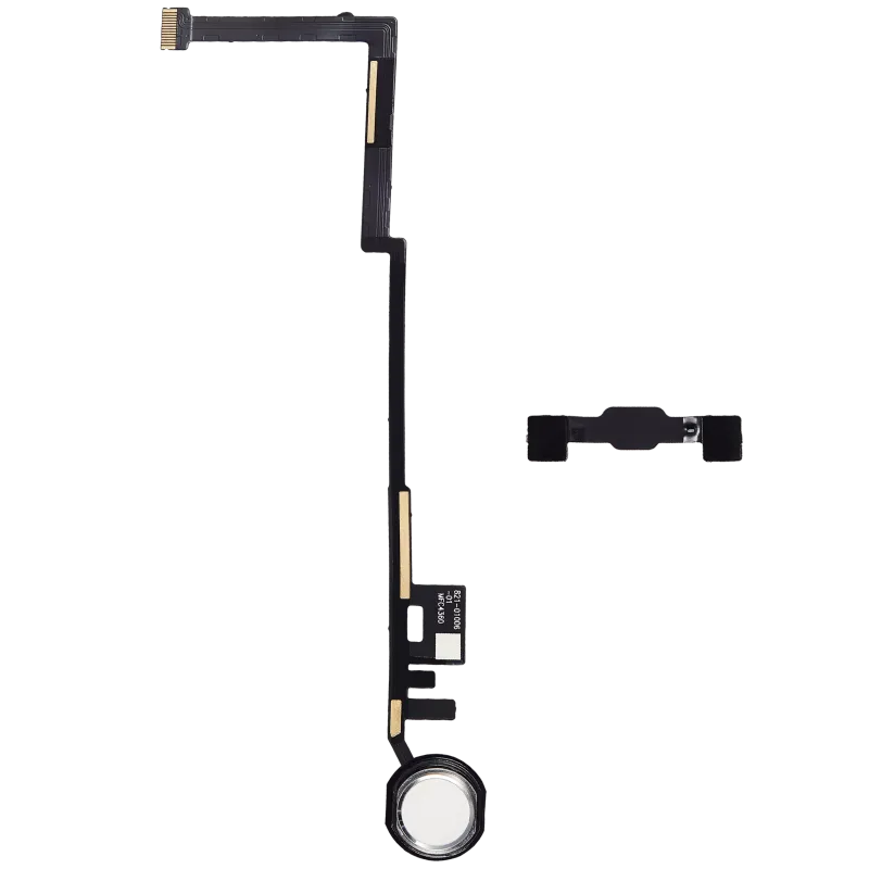 Home Button Flex Cable Compatible For iPad 5 (2017) / iPad 6 (2018) (Aftermarket Plus) (White)