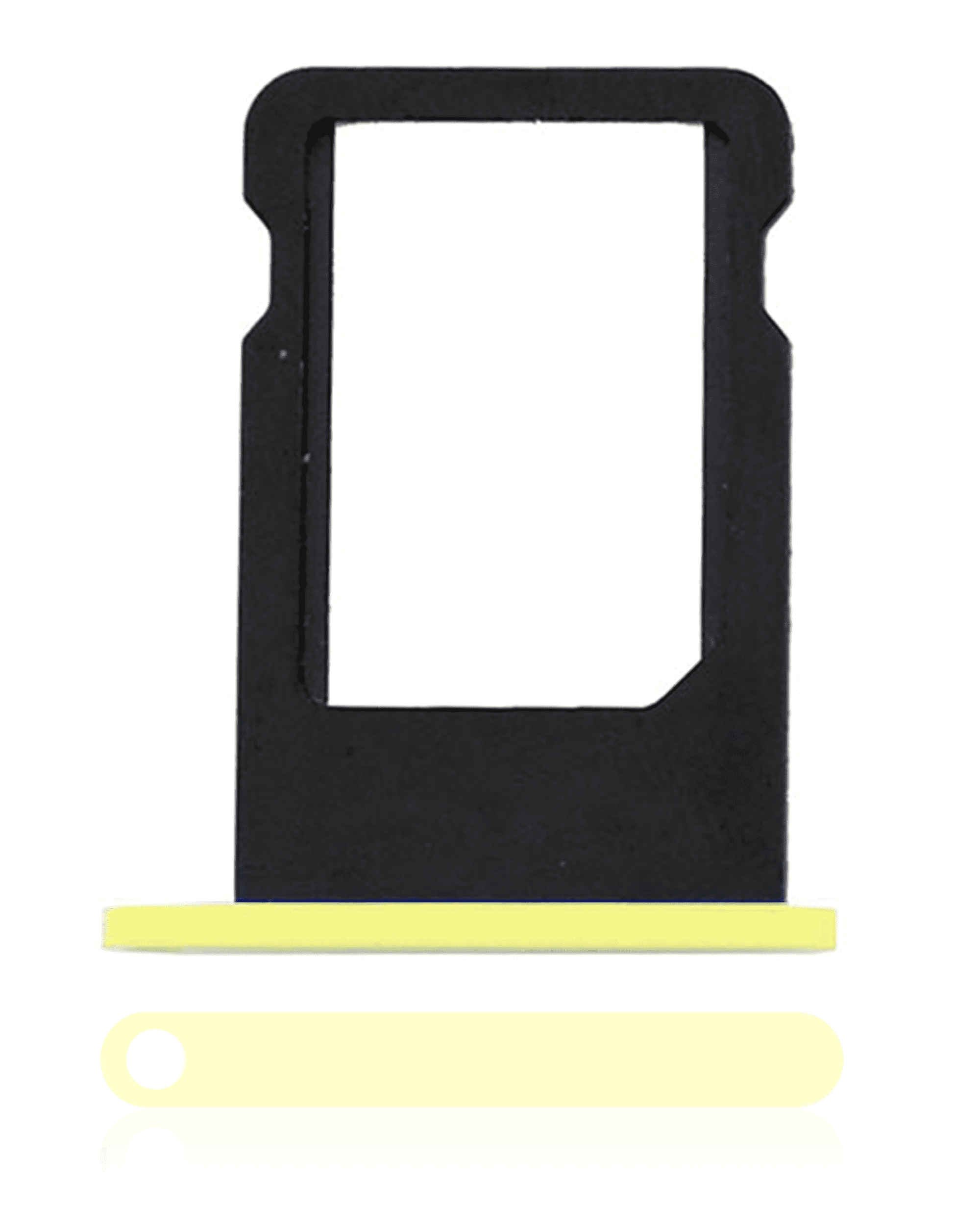 Sim Tray Compatible For iPhone 5C (Yellow)
