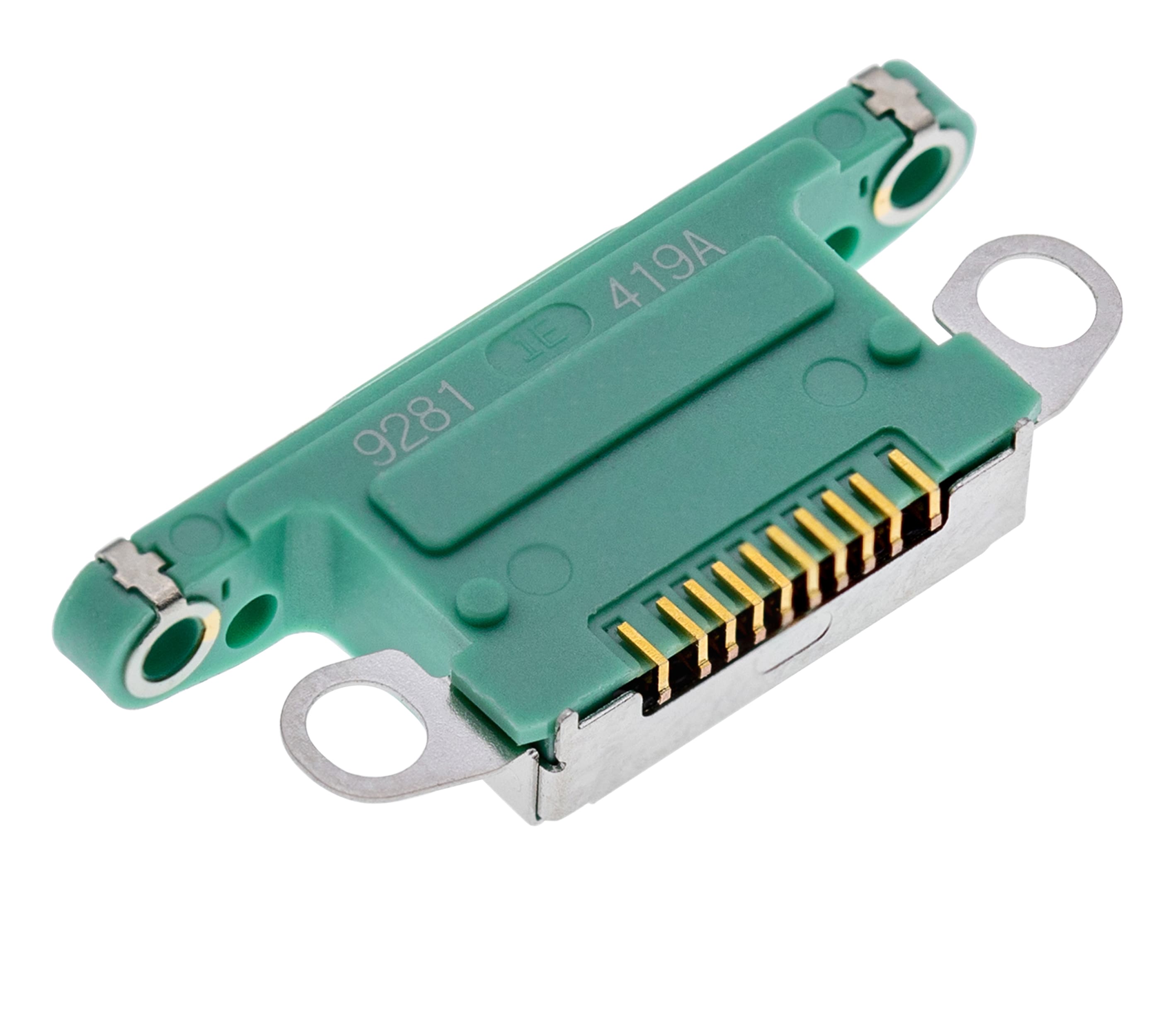 Charging Port Only Compatible For iPhone 11 (Green) (10 Pack)