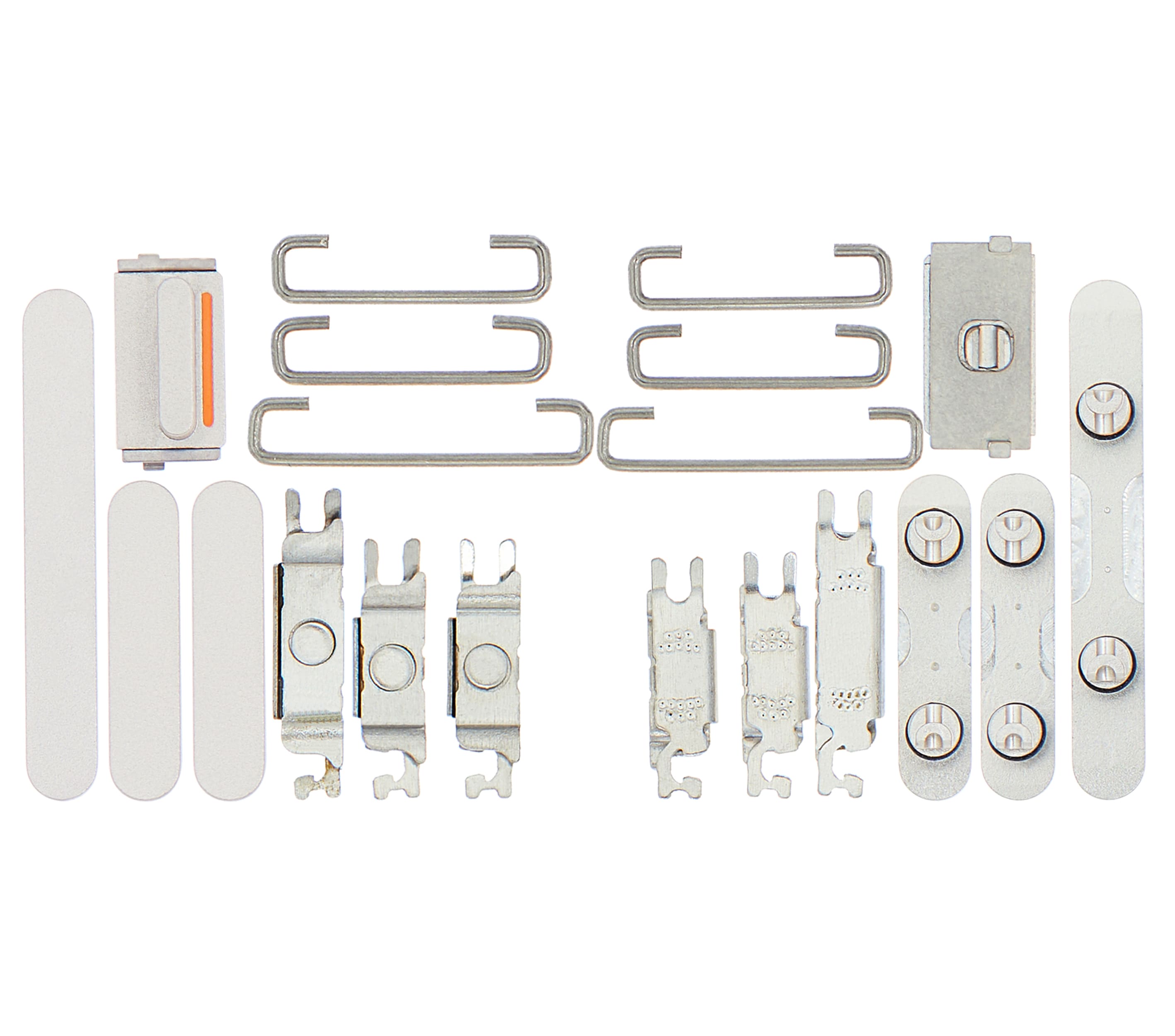 Hard Buttons (Power / Volume / Switch) Compatible For iPhone 13 / 13 Mini (Starlight)