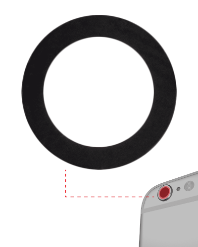 Back Camera Lens (Glass Only) With Adhesive Compatible For iPhone 6 Plus / 6S Plus (All Colors) (10 Pack) (Real Sapphire l Premium)