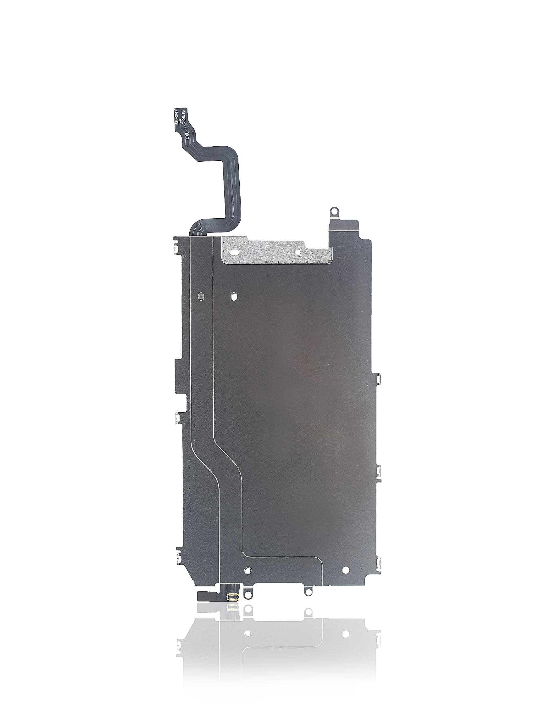 Home Button Extension Flex With LCD Steel Plate Compatible For iPhone 6