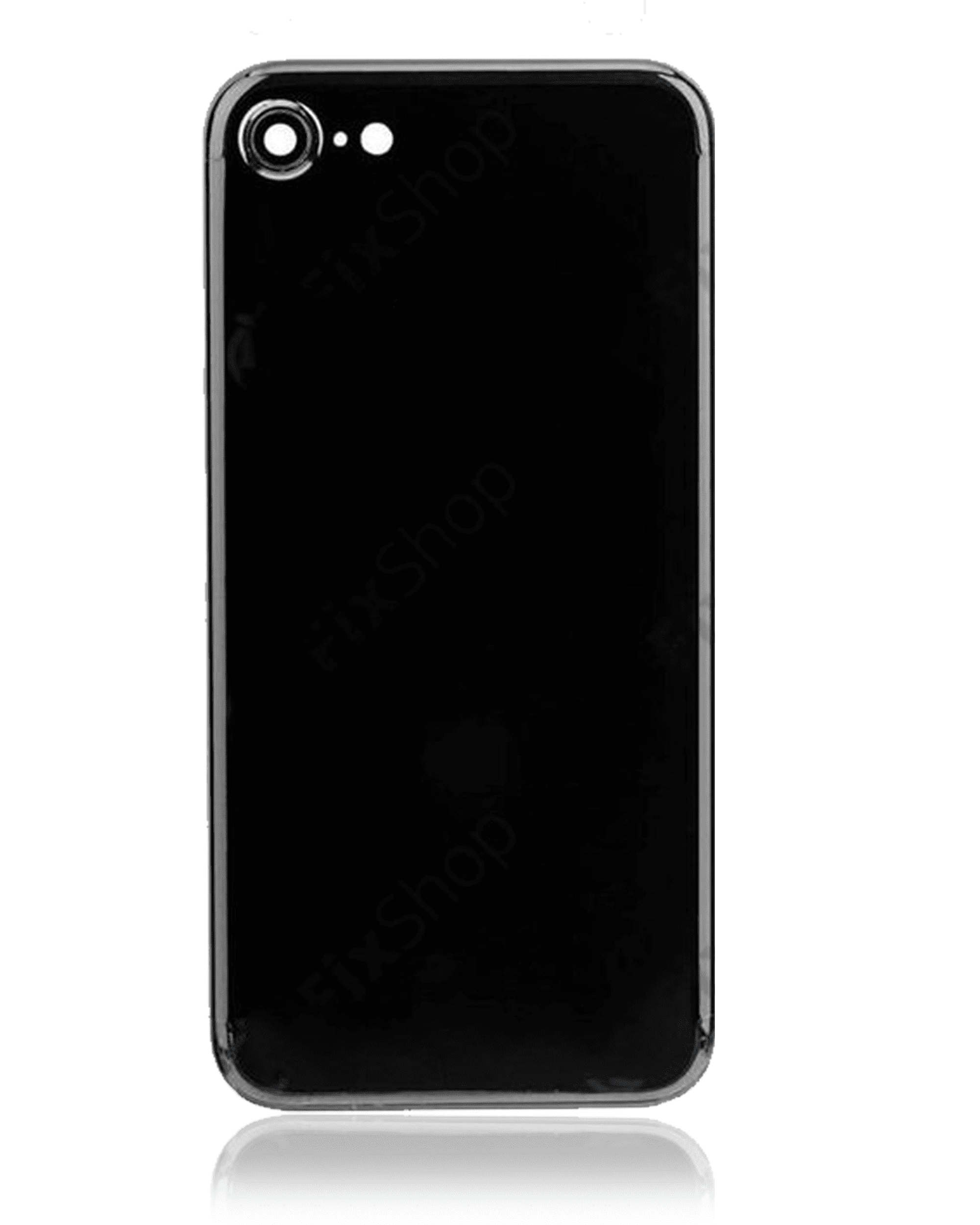 Back Housing Without Small Part for iPhone 7 (Jet Black)
