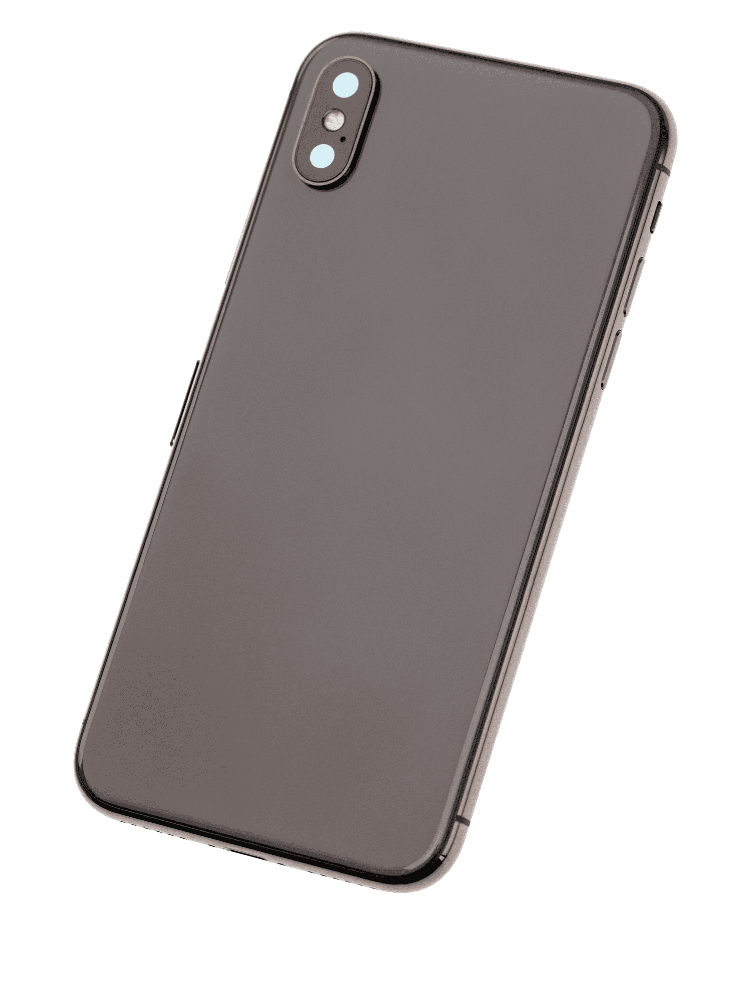 Back Housing W/ Small Components Pre-Installed Compatible For iPhone X (Used OEM Pull: Grade A) (Space Gray)