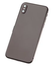 Back Housing W/ Small Components Pre-Installed Compatible For iPhone X (Used OEM Pull: Grade A) (Space Gray)