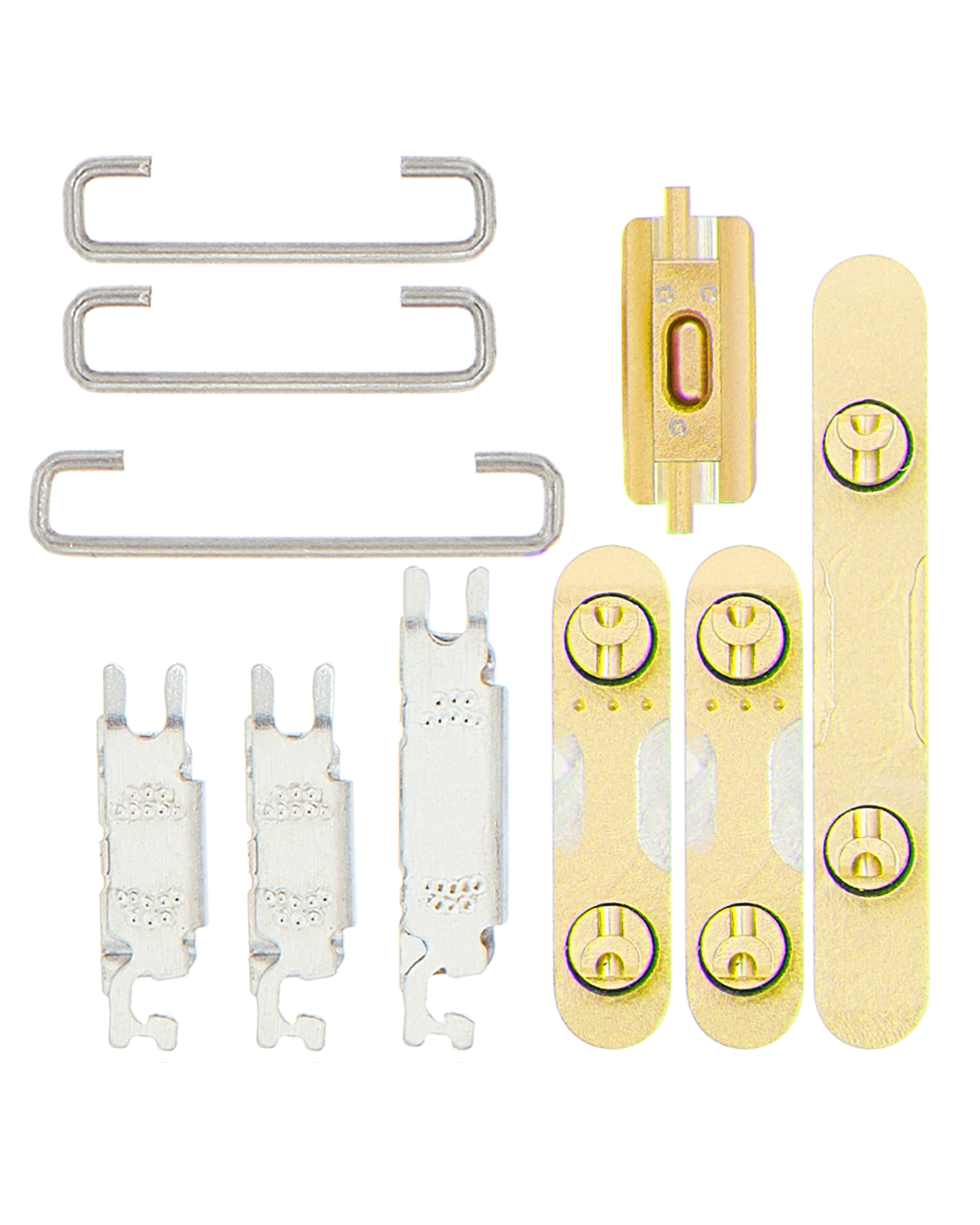 Hard Buttons (Power / Volume / Switch) Compatible For iPhone 11 (Yellow)