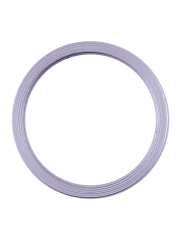 Back Camera Bezel Ring Only Compatible For iPhone 11 / 12 / 12 Mini (Purple) (2 Piece Set) (10 Pack)