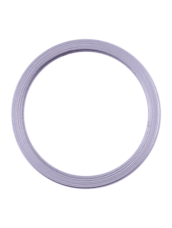 Back Camera Bezel Ring Only Compatible For iPhone 11 / 12 / 12 Mini (Purple) (2 Piece Set) (10 Pack)