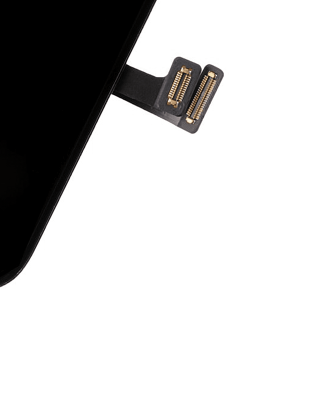 LCD Assembly With Steel Plate Compatible For iPhone 7 (Aftermarket: AQ7) (Black)