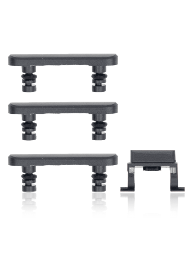 Hard Buttons (Power / Volume / Switch) Compatible For iPhone 8 Plus (Space Gray)