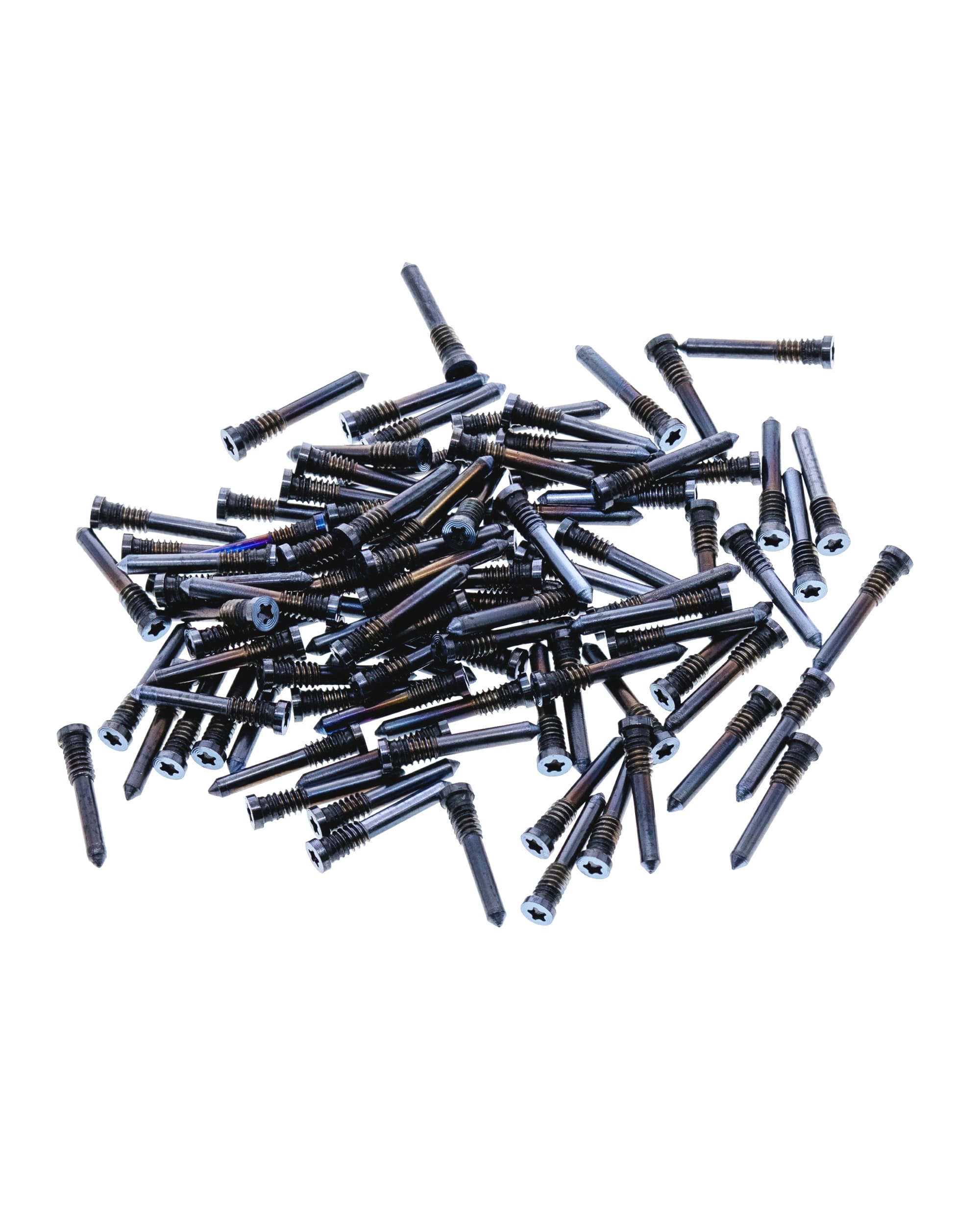 Bottom Screws Compatible For iPhone 13 Pro / 13 Pro Max (Blue) (100 Pack)