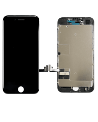LCD Assembly With Steel Plate Compatible For iPhone 8 / SE (2020 / 2022) (Aftermarket Pro: XO7 Incell) (Black)