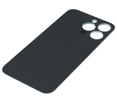 Back Glass With 3M Adhesive Compatible For iPhone 13 Pro (No Logo / Large Camera Hole) (Sierra Blue)