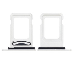 Dual Sim Card Tray Compatible For iPhone 13 (Starlight)