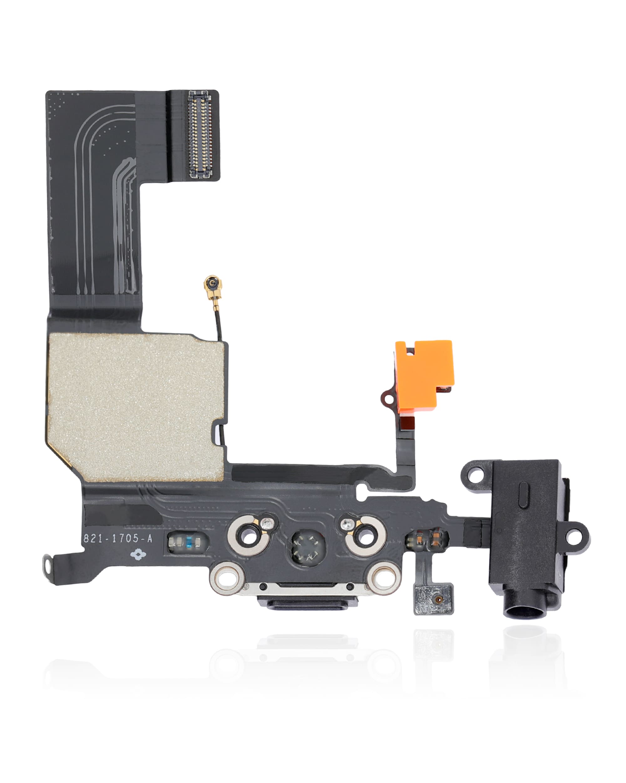 Charging Port Flex Cable Compatible For iPhone 5C (Black)