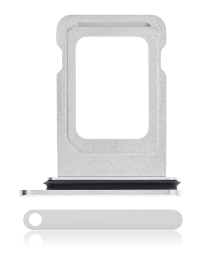 Single Sim Card Tray Compatible For iPhone 11 Pro / 11 Pro Max (Silver)