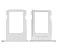 Sim Tray Compatible For iPhone 5S / SE (2016) (Silver)