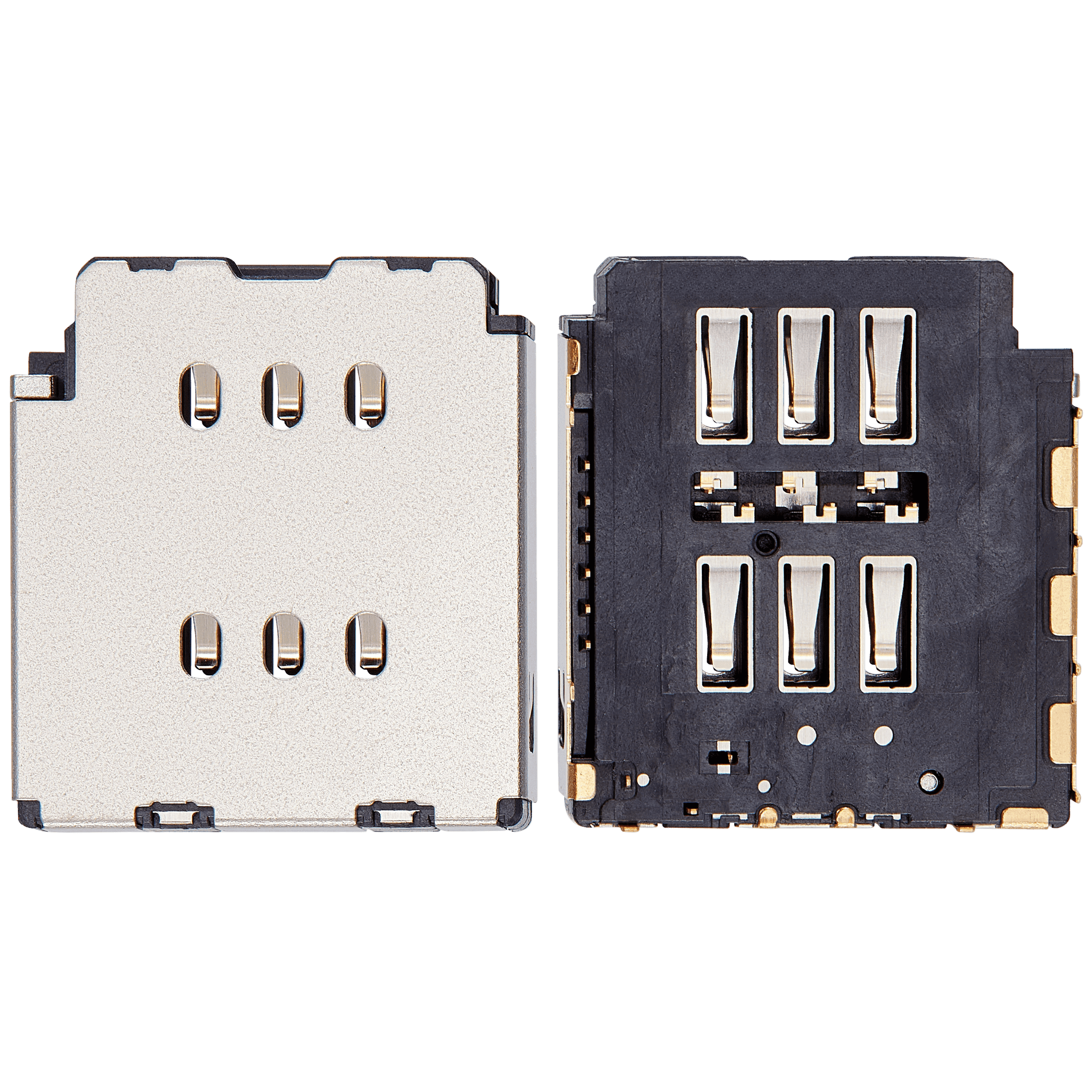 Dual Sim Card Reader Compatible For iPhone 15 Pro / 15 Pro Max
