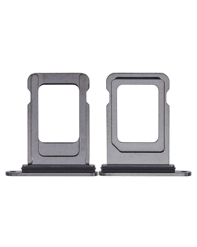 Single Sim Card Tray Compatible For iPhone 14 Pro / 14 Pro Max (Space Black)