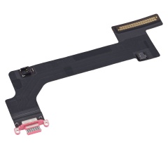 Charging Port Flex Cable Compatible For iPad 10 (2022) (4G Version) (Premium) (Pink)