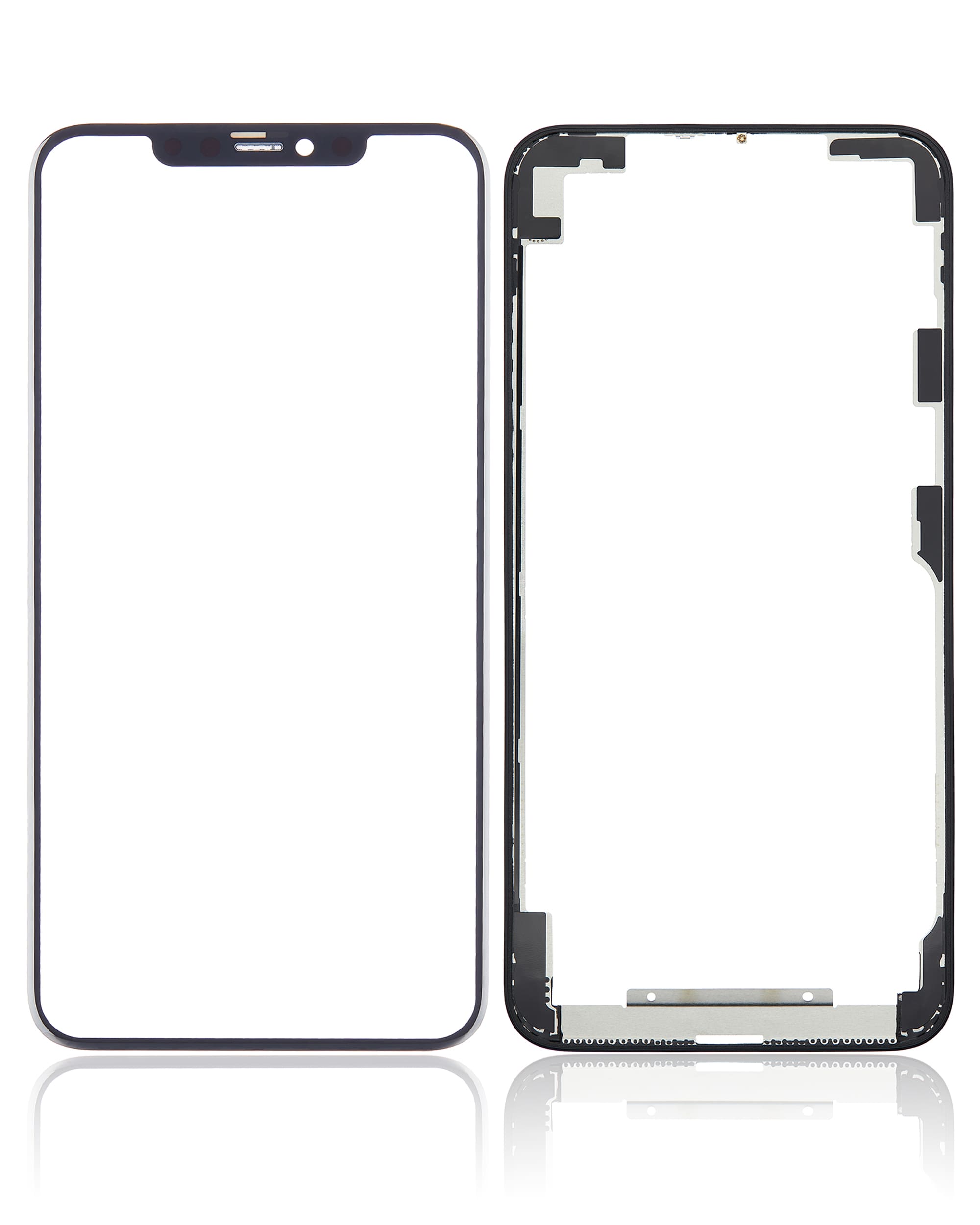 2 in 1 With Frame Included (Front Glass + OCA Pre-Installed) Compatible For iPhone 11 Pro Max (OCA Master)