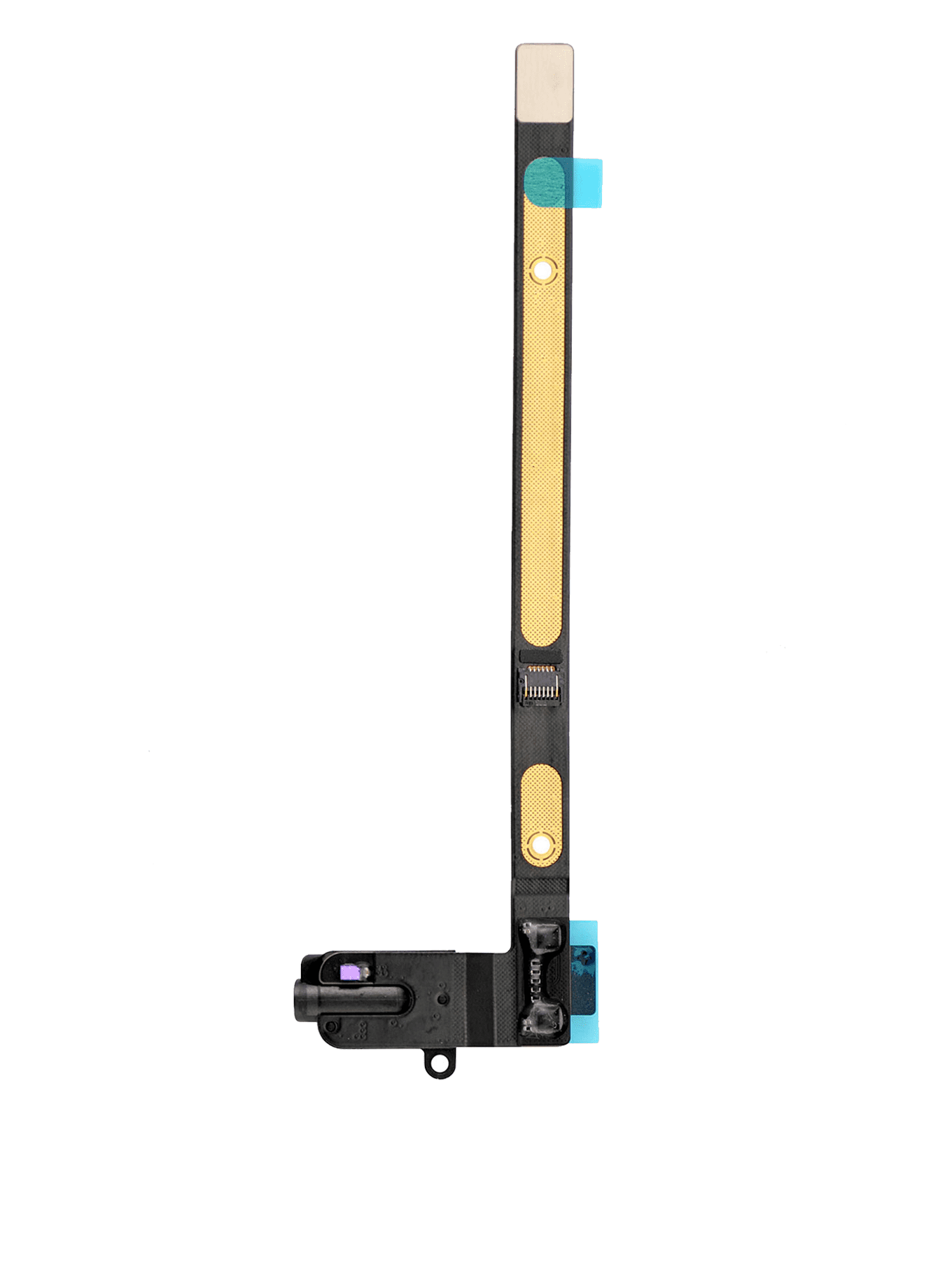Headphone Jack Flex Cable Compatible For iPad Air 2 (4G Version) (Black)