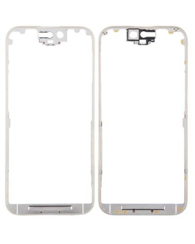 LCD Frame Without Glue Compatible For iPhone 15 Pro (5 Pack)
