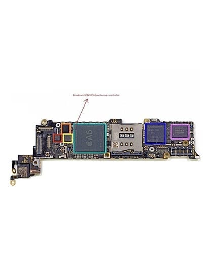Cumulus - Touch Screen / Digitizer Controller IC Compatible For iPhone 5 To 6 Plus iPad Air 1 / Air 2 / Mini 1 / Mini 2 / Mini 3 / Mini 4 / iPad 5 (2017) (BCM5976:63 Pins) (10 Pack) (Broadcom)