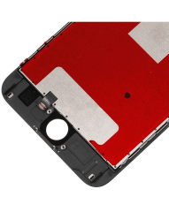 LCD Assembly With Steel Plate Compatible For iPhone 6S Plus (Aftermarket) (Black)