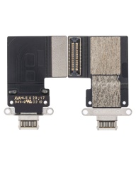 Charging Port Flex Cable Compatible For iPad Pro 12.9" 3rd Gen (2018) / 4th Gen (2020) / iPad Pro 11" 1st Gen (2018) / Pro 11" 2nd Gen (2020) (Premium) (White)