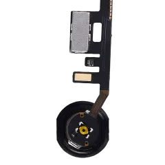Home Button Flex Cable Compatible For iPad 5 (2017) / iPad 6 (2018) (Aftermarket Plus) (Black)