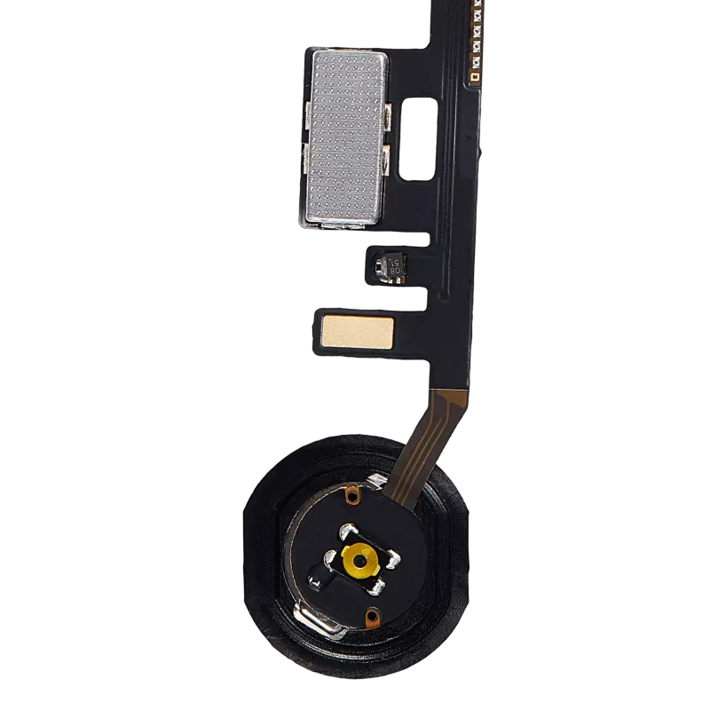 Home Button Flex Cable Compatible For iPad 5 (2017) / iPad 6 (2018) (Aftermarket Plus) (Black)