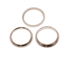 Back Camera Bezel Ring Only Compatible For iPhone 13 Pro / 13 Pro Max (Gold) (3 Piece Set)