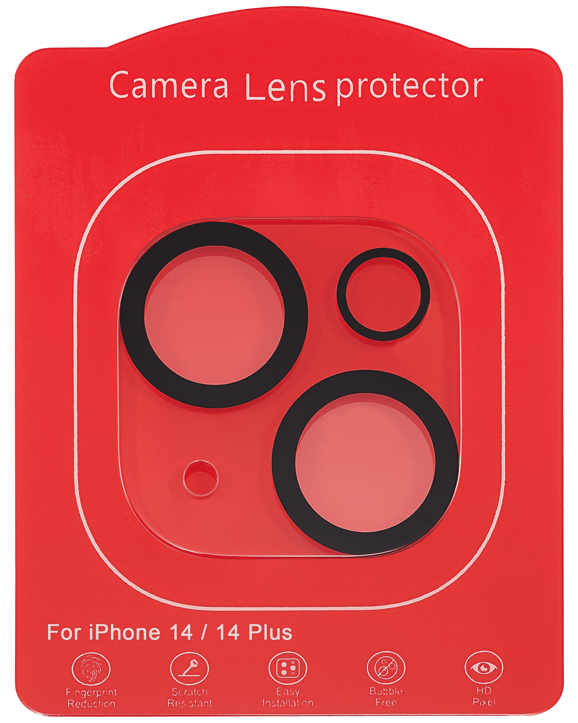 Casper Camera Lens Protector Compatible For iPhone 14 / 14 Plus (Crystal Full Cover)
