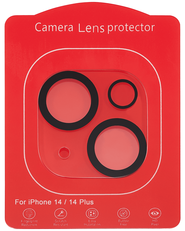 Casper Camera Lens Protector Compatible For iPhone 14 / 14 Plus (Crystal Full Cover)
