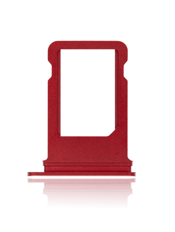Sim Tray Compatible For iPhone 8 Plus (Red)