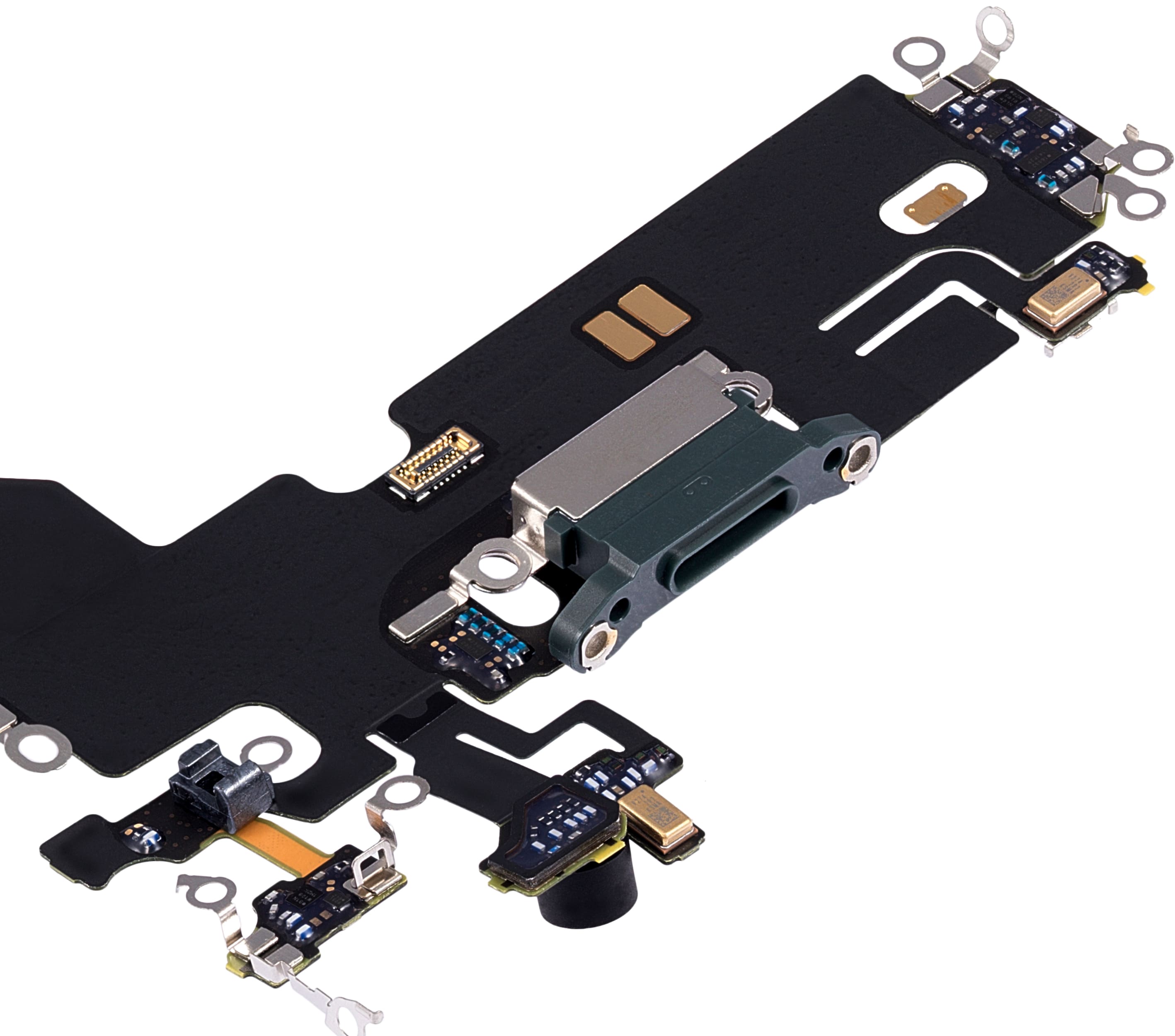 Charging Port Flex Cable Compatible For iPhone 13 Pro (Premium) (Alpine Green)
