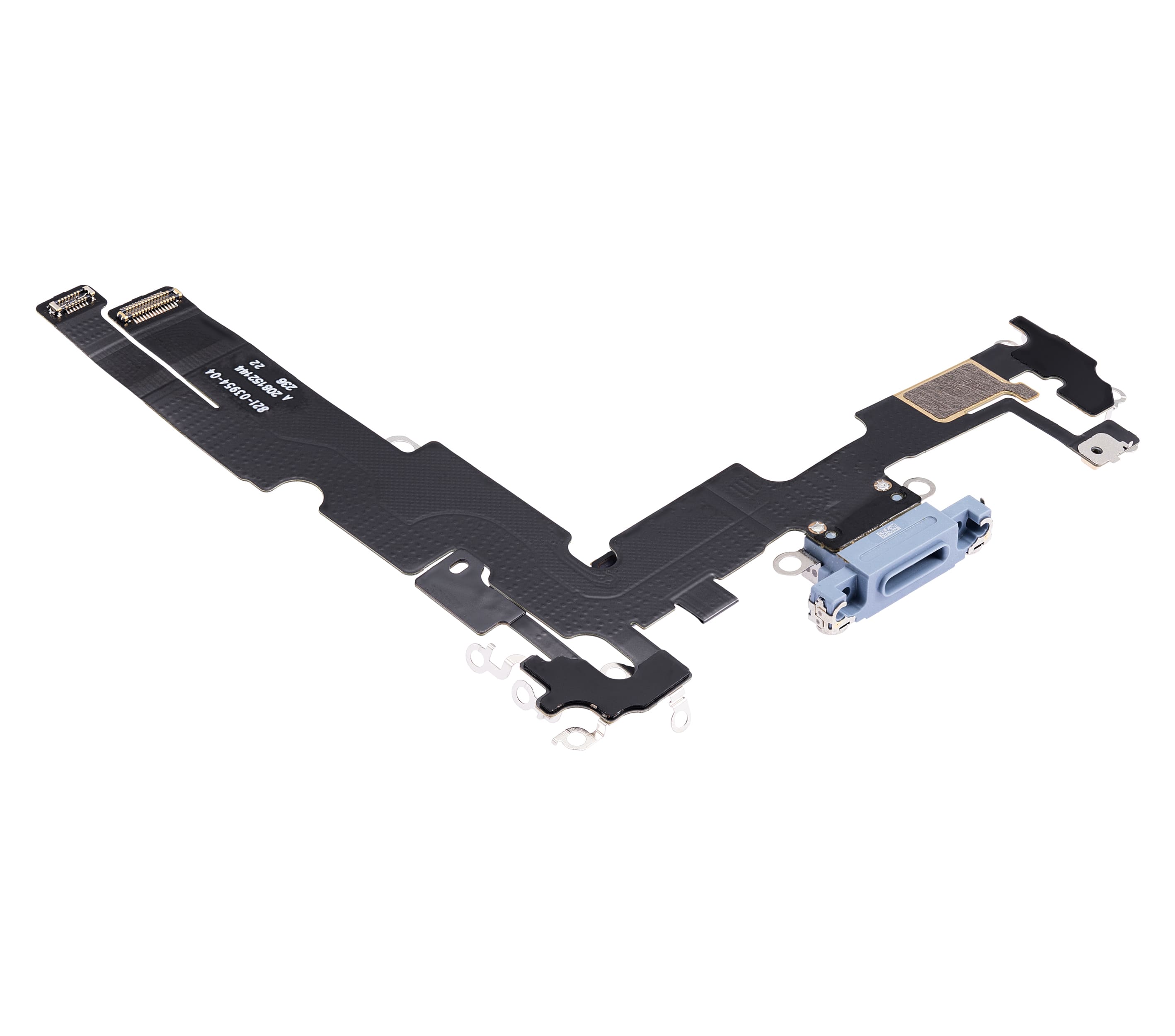 Charging Port Flex Cable Compatible For iPhone 14 Plus (Premium) (Blue)