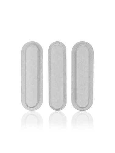 Hard Buttons Set (Power / Volume) Compatible For iPad 5 (2017) / iPad 6 (2018) (White)