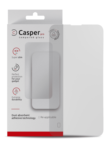 Casper Pro Tempered Glass Compatible For iPhone 13 Pro Max / 14 Plus (Retail Pack) (Matte)