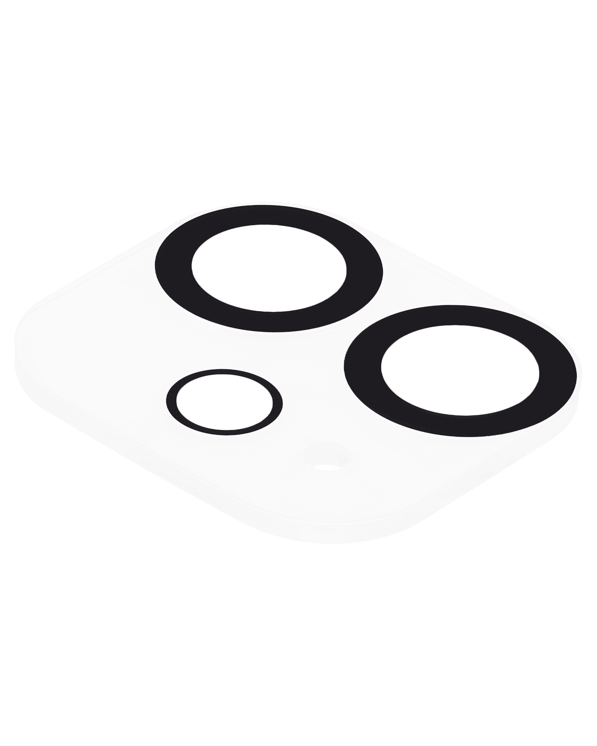 Casper Camera Lens Protector Compatible For iPhone 11 / 12 Mini (Crystal Full Cover)