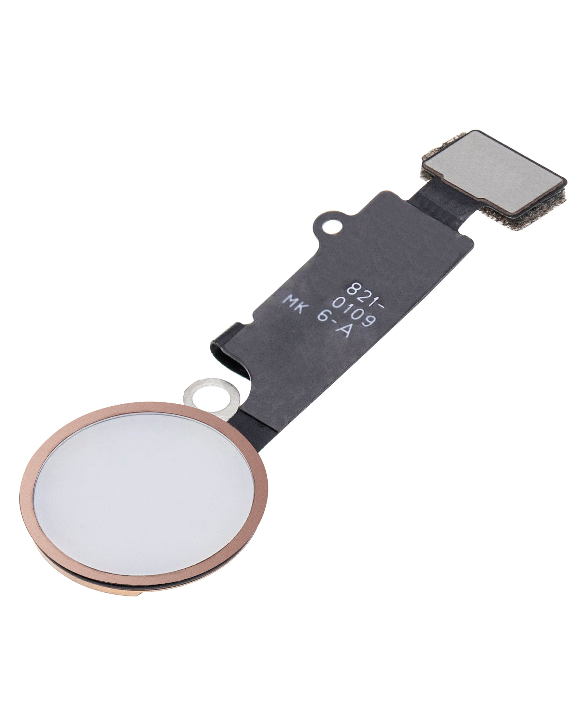 Home Button With Flex Compatible For iPhone 7 / 7 Plus / 8 / 8 Plus / SE (2020) / SE (2022) (Rose Gold) (Warning: Compatible For Cosmetic Use Only)