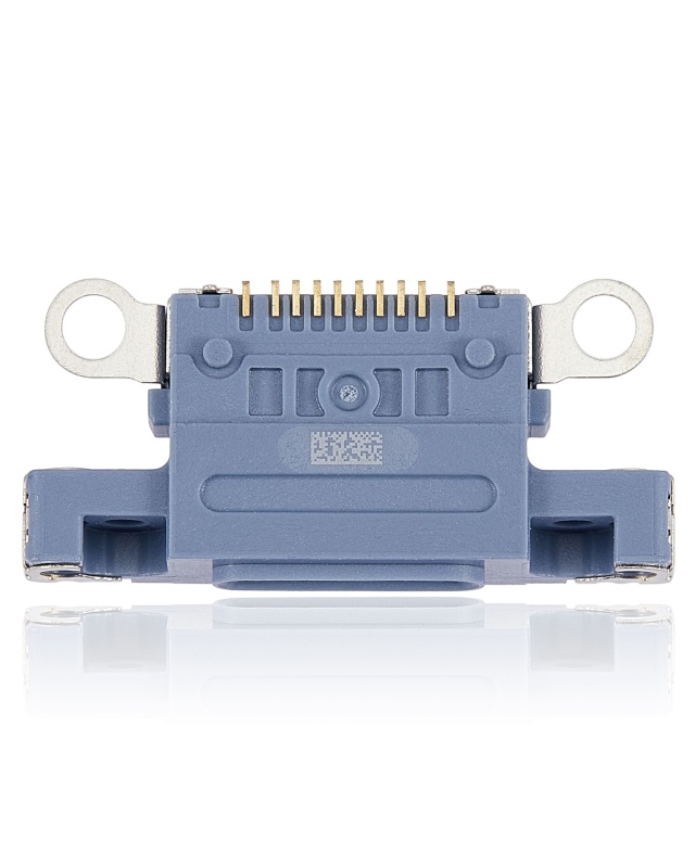 Charging Port Only Compatible For iPhone 14 / 14 Plus (Blue) (10 Pack)