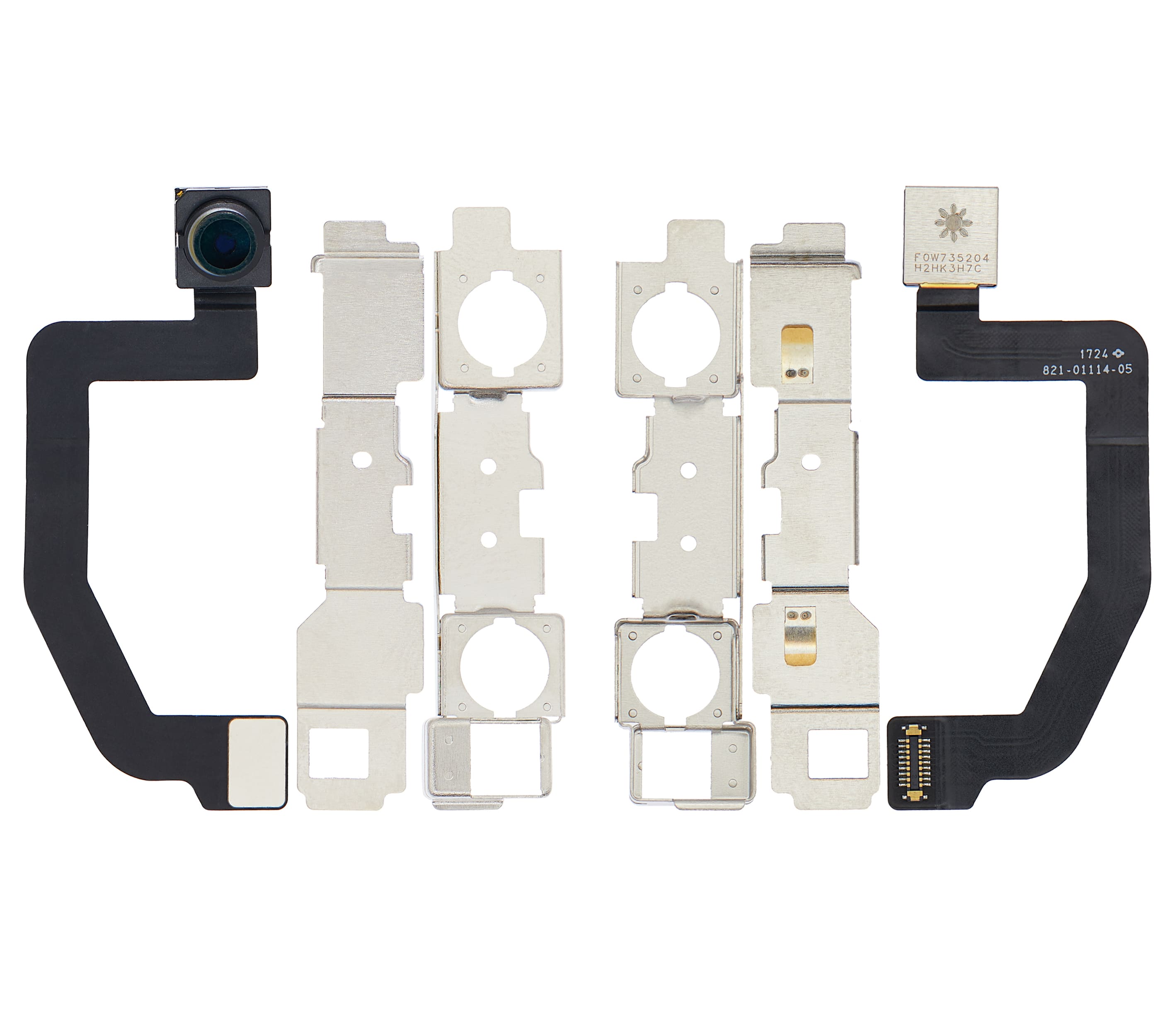 Front Camera Module With Flex Cable Compatible For iPhone X (Decoupling Required)