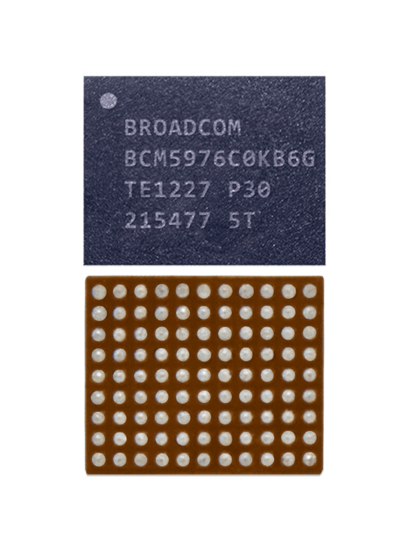 Cumulus - Touch Screen / Digitizer Controller IC Compatible For iPhone 5 To 6 Plus iPad Air 1 / Air 2 / Mini 1 / Mini 2 / Mini 3 / Mini 4 / iPad 5 (2017) (BCM5976:63 Pins) (10 Pack) (Broadcom)