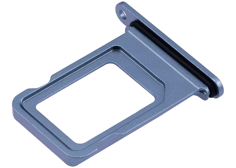 Dual Sim Card Tray Compatible For iPhone 14 / 14 Plus (Blue)