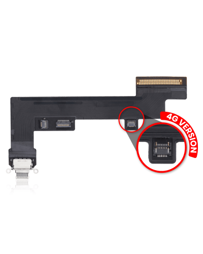 Charging Port Flex Cable Compatible For iPad Air 4 (4G Version) (Premium) (Green)