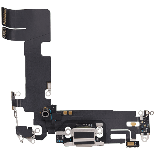 Charging Port Flex Cable Compatible For iPhone 13 (Used OEM Pull) (Pink)