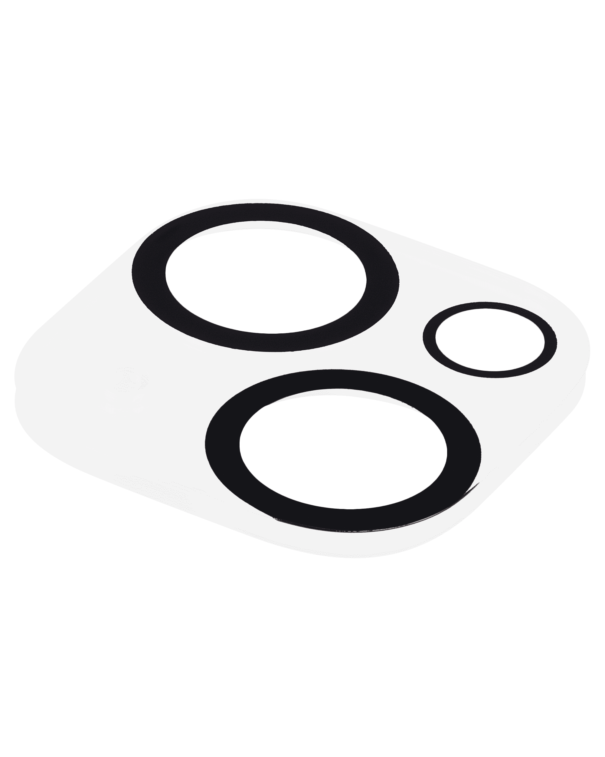 Casper Camera Lens Protector Compatible For iPhone 15 / 15 Plus (Crystal Full Cover)